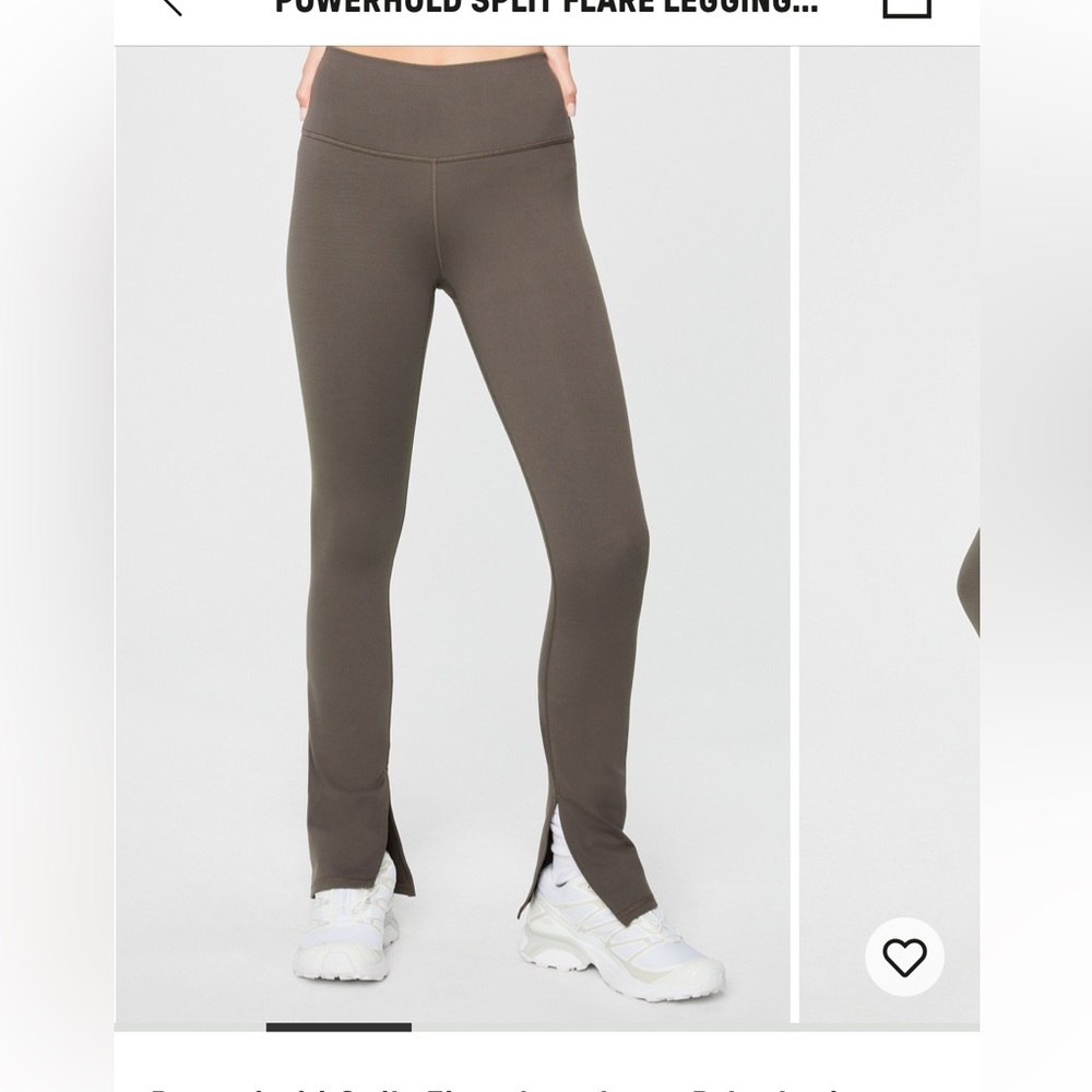 Fabletics Yitty Split Flare Legging Large - image 6